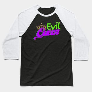 Neon Royal Family Series - Evil Queen Baseball T-Shirt